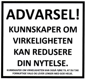 advarsel, kunnskap